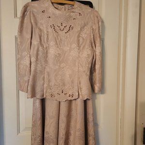 vintage Westminster Lace 2 piece outfit